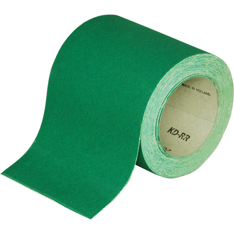 Aluminium Oxide Green Sanding Roll 115mm x 10m 60 Grit