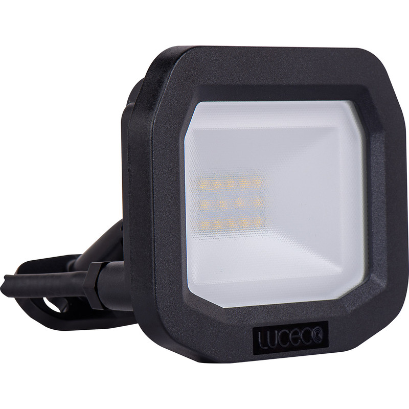 Luceco IP65 LED Slimline Floodlight 10W 1200lm Cool White