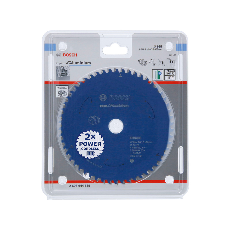 Bosch EXPERT Cordless Aluminium Circular Saw Blade 165 x 20 x 54T