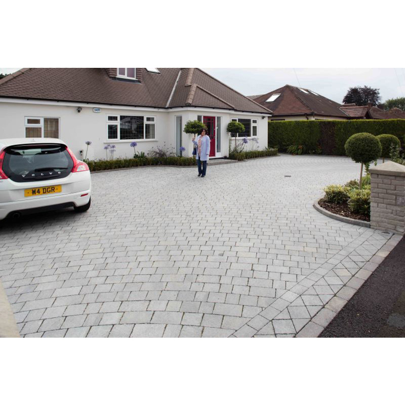 Marshalls Drivesett Tegula Block Paving Pennant Grey 240 x 160 x 50mm