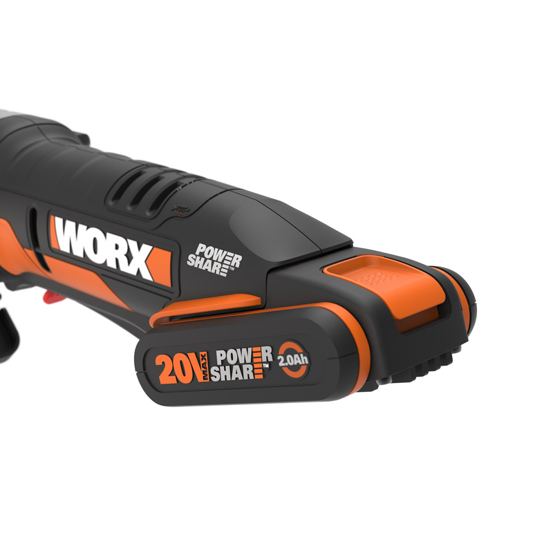 Worx 20V 85mm Mini Cordless Circular Saw 1 x 2.0Ah