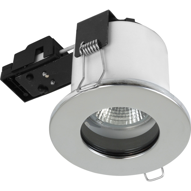Sylvania Fire Rated Fixed IP65 GU10 Downlight White