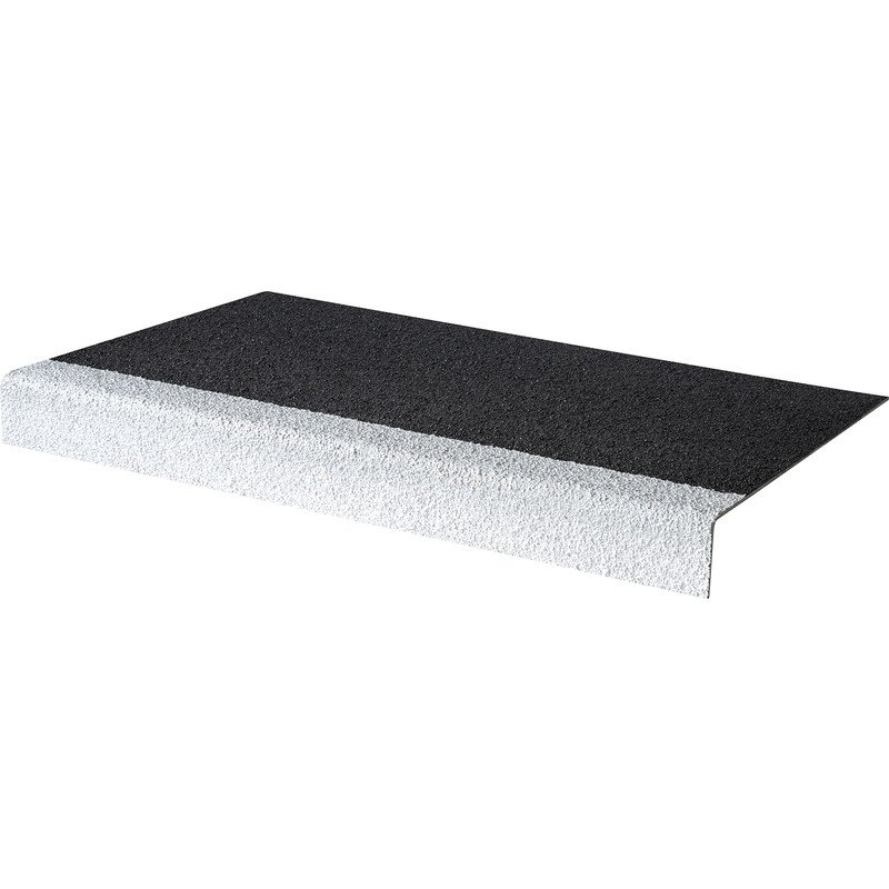 Anti Slip Stair Treads 55 x 345mm x 3m Black/White