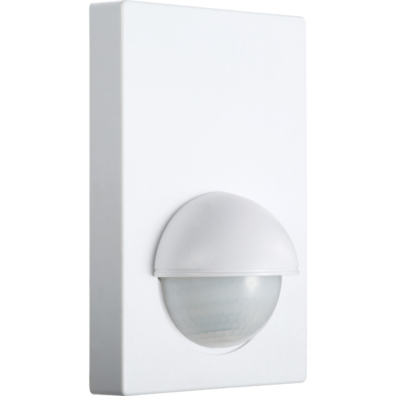 Zink 180° Wall Mount PIR Sensor IP44 White