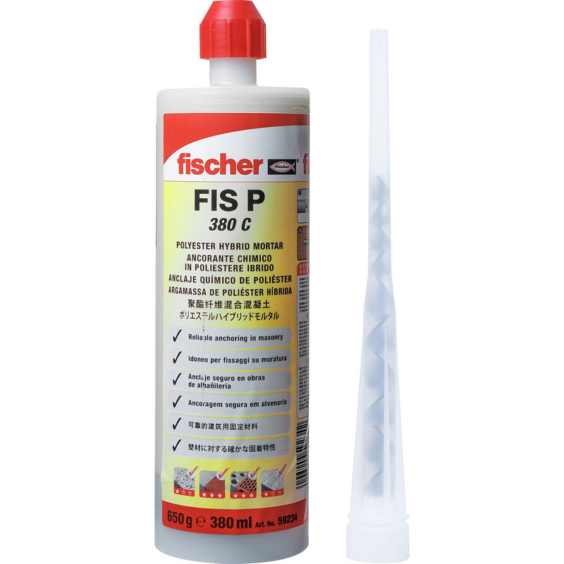 Fischer Injection mortar FIS P 380 C SF 380ml