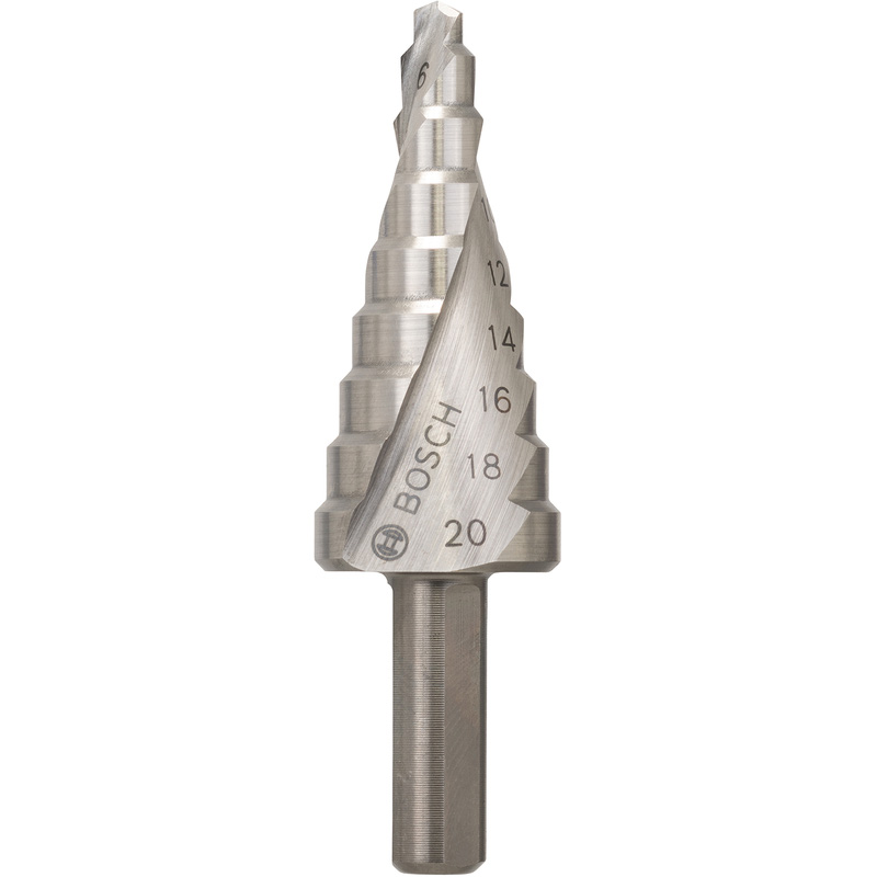 Bosch HSS Step Drill Bit 4 - 20mm