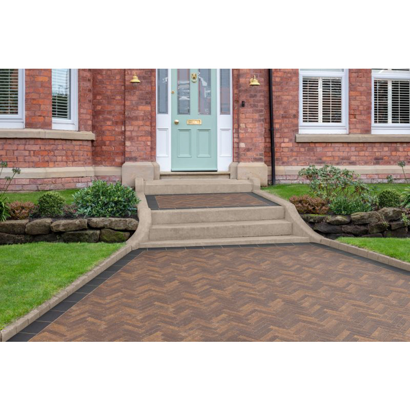 Marshalls Savanna Linear Block Paving Autumn 200 x 50 x 60mm