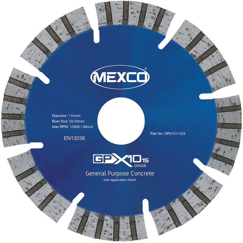 Mexco General Purpose Diamond Blade 115mm