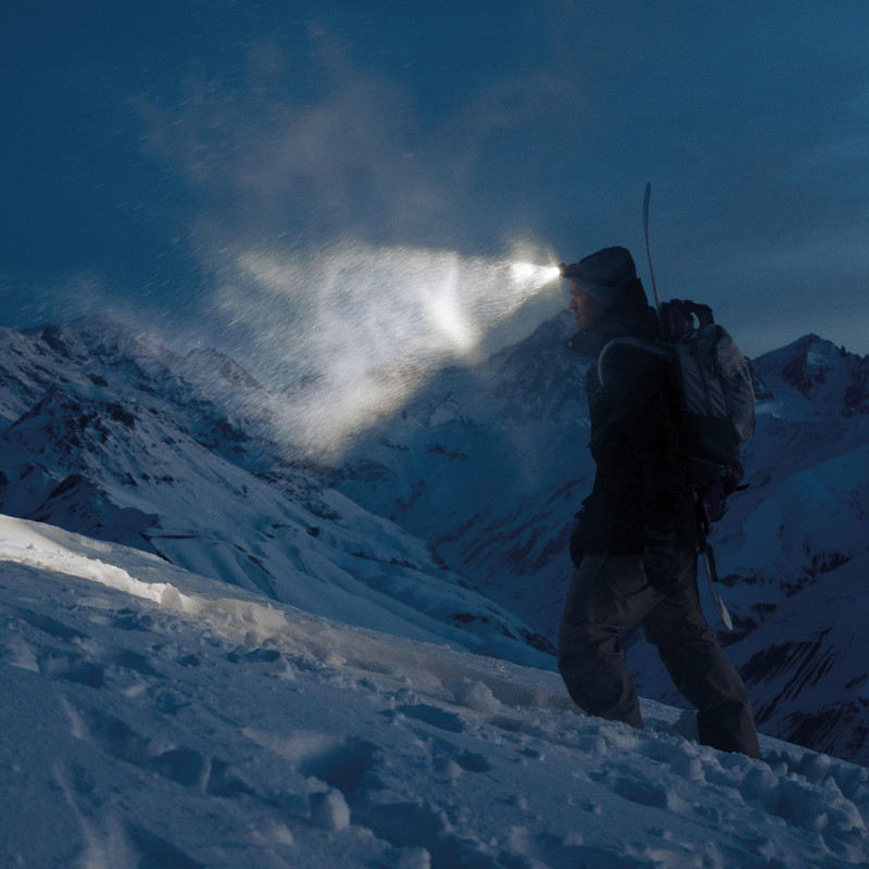 Luceco Rechargeable PIR Inspection Head Torch 3W 6500K