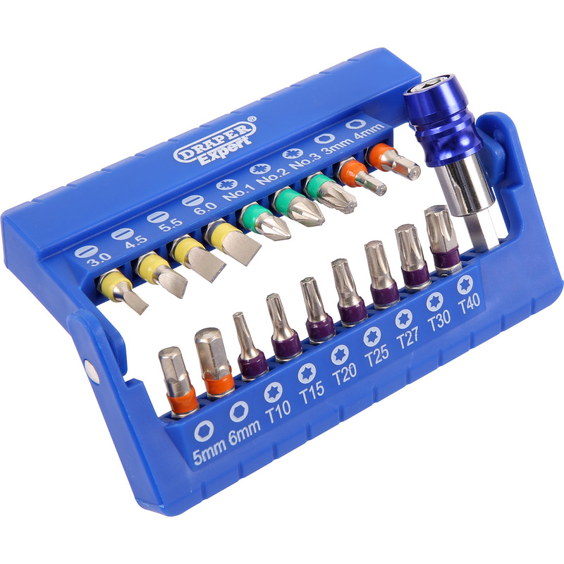 Draper Expert Screwdriver Bit Set
