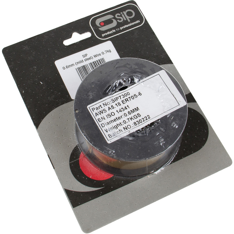 SIP MIG Solid Welding Wire 0.7kg 0.6mm