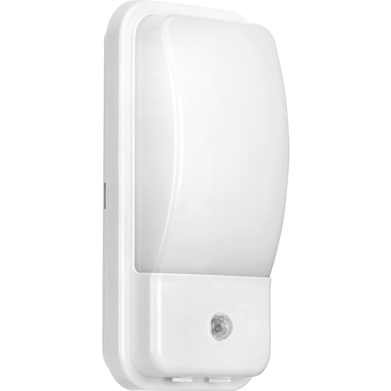 Enlite UtiliteX 10W IP65 Security PIR Bulkhead 10W White 1100lm