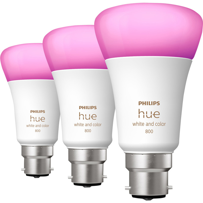 Philips HueWCA 6.5W A60 B22 3p UK