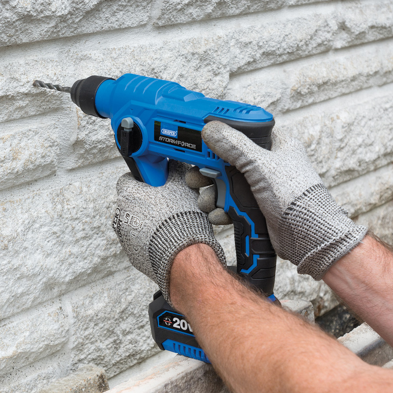 Draper Storm Force 20V SDS+ Rotary Hammer Drill Body Only