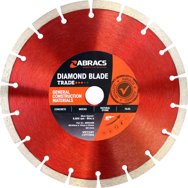 Abracs General Purpose Diamond Blade 230 x 22mm