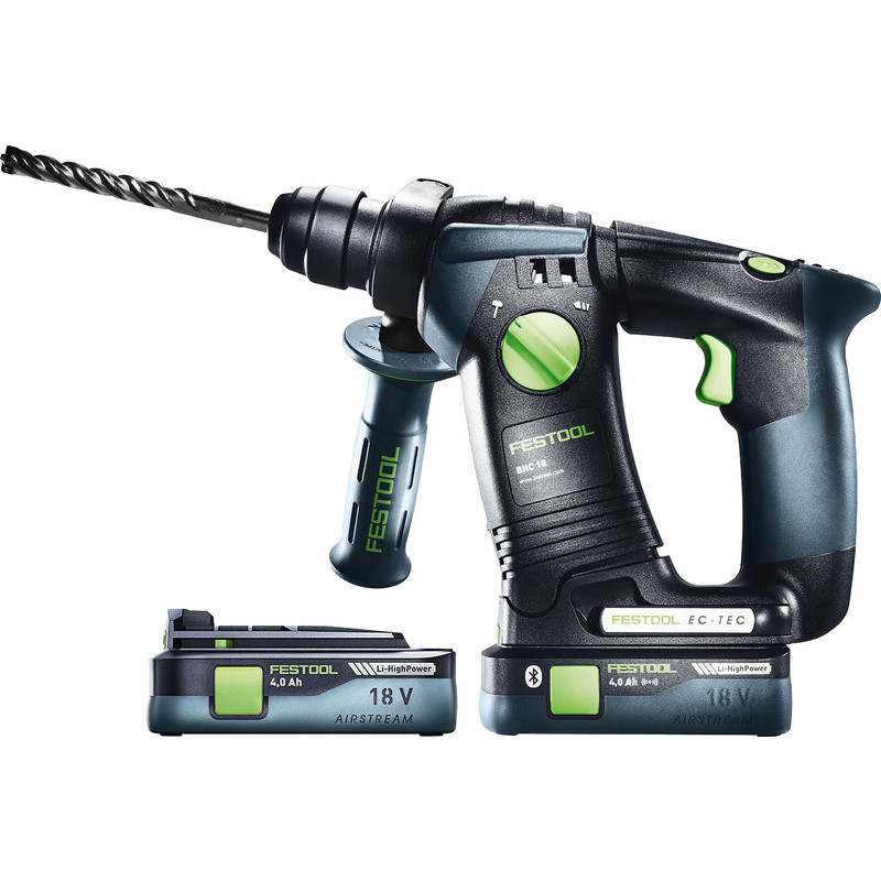 Festool BHC 18V SDS Drill 2 x 4.0Ah