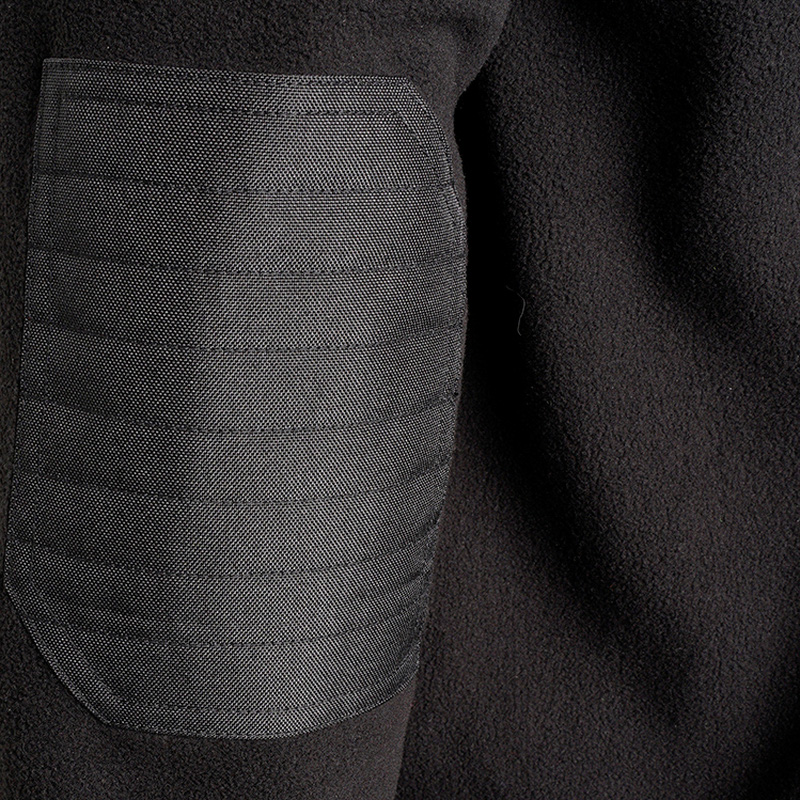 JCB Trade Heavyweight 1/4 Zip Fleece Black Large