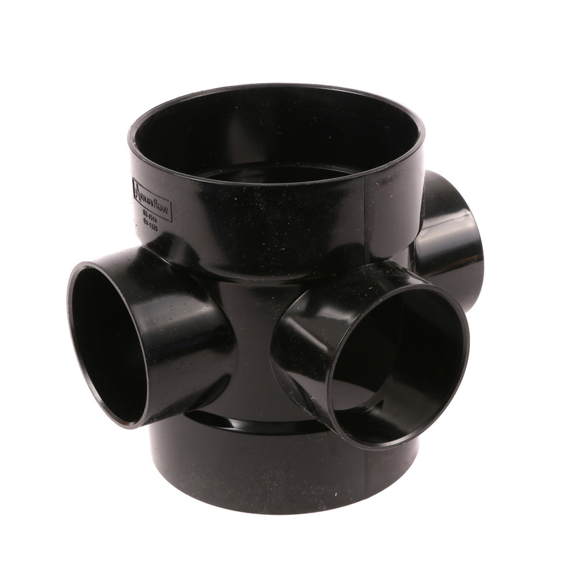 Short Boss Pipe 110mm Black