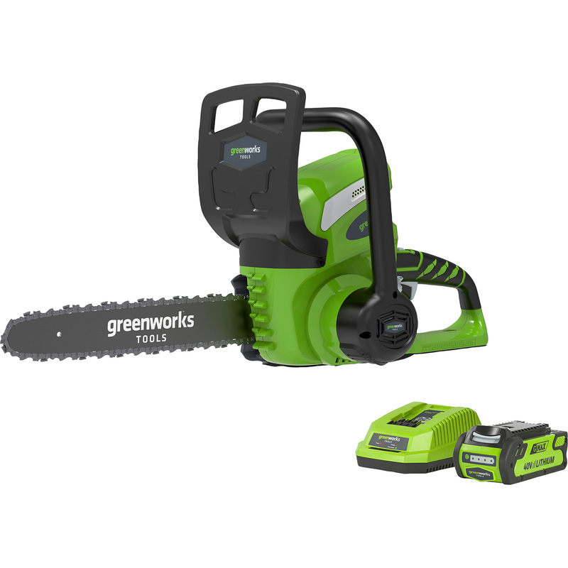 Greenworks 40V 30cm (12") Cordless Chainsaw 1 x 2.0Ah