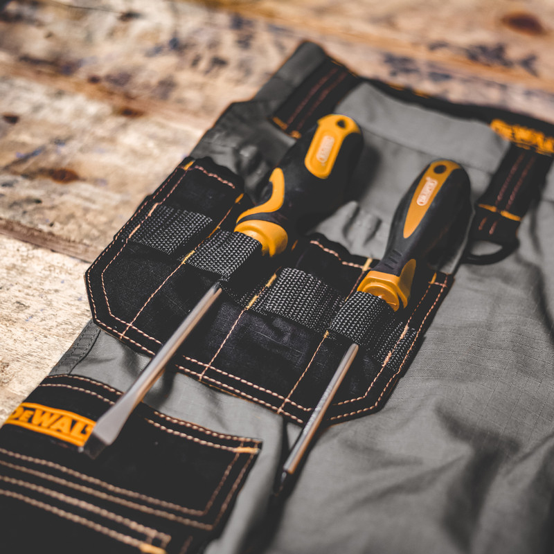 DeWalt Ripstop Holster Pocket Shorts 38" Grey