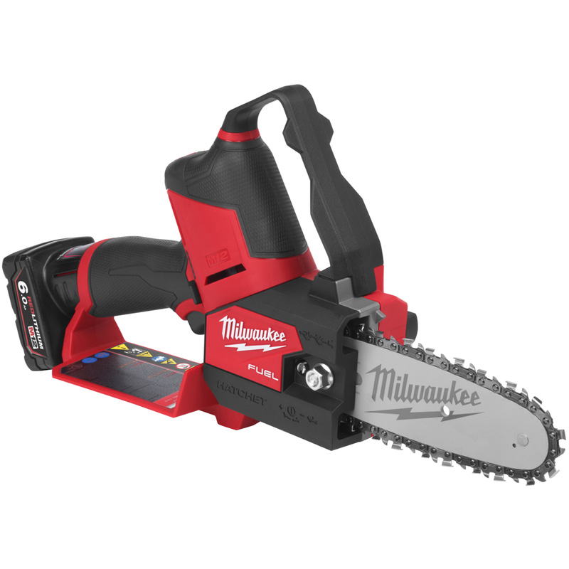 Milwaukee M12 FUEL Hatchet Pruning Saw 2 x 6.0Ah