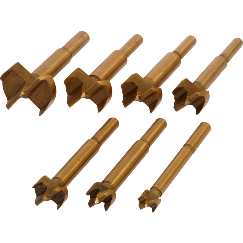 Titanium Forstner Bit Set