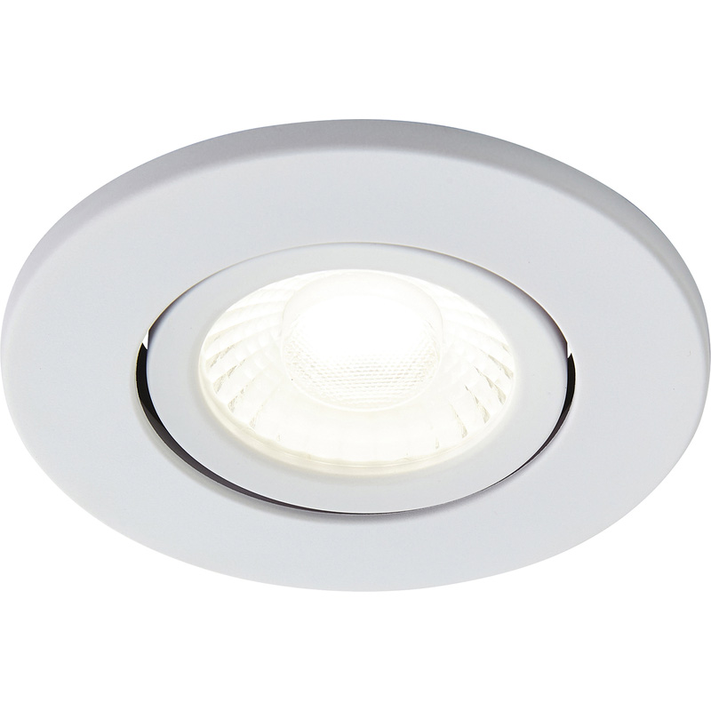 Spa Integrated LED 5W Fire Rated Adjustable IP65 Downlight White 500lm 4000K