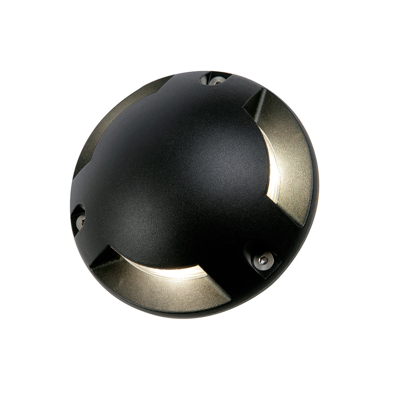Zink Scout LED Surface Mount Ground Light IP67 3 x 1w Aluminum