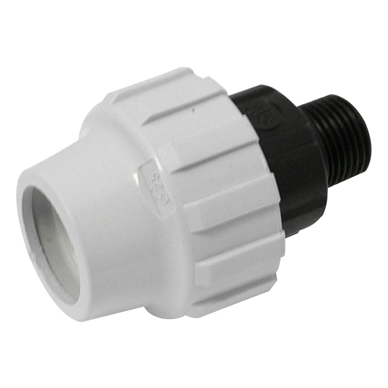 MDPE Male BSP Adaptor 20mm x 1/2"