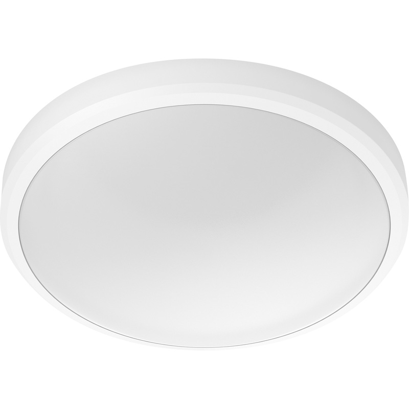 Philips Doris CL257 LED Round IP44 Ceiling Light White 17W 1500lm Warm White