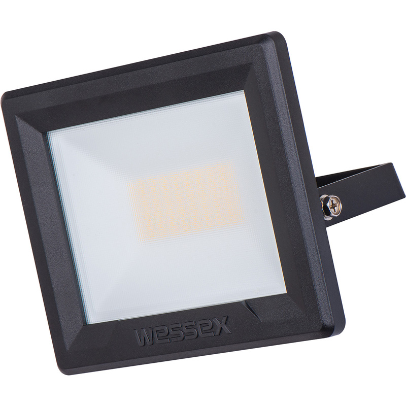 Wessex LED Floodlight IP65 30W 3600lm 4000K Black