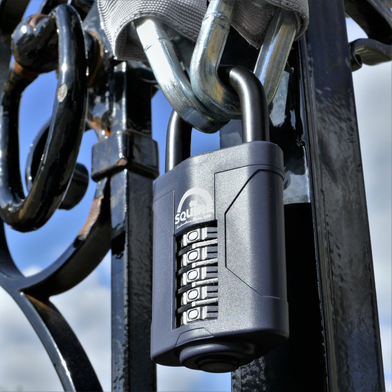 Squire Combination Weatherproof Padlock 60 x 10 x 34mm