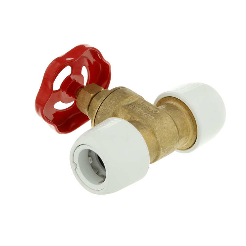 Hep2O Gate Valve Hot / Cold 22mm