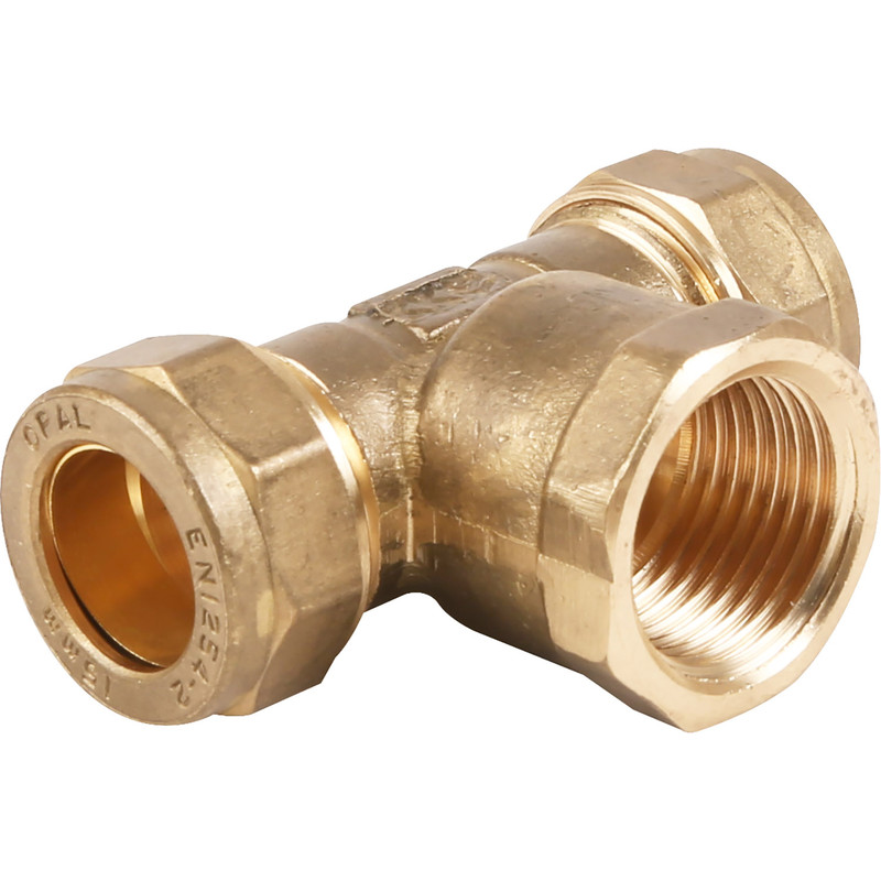 Made4Trade Compression Reducing Tee Fi 15mm x 15mm x 1/2" Fi