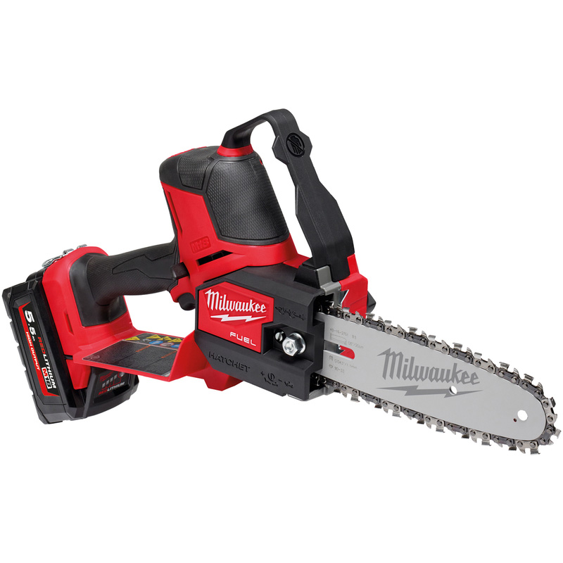Milwaukee M18 FUEL 20cm Hatchet Pruning Saw 2 x 5.5Ah