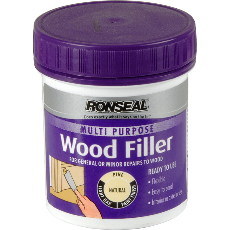 Ronseal Multi Purpose Wood Filler 250g Natural