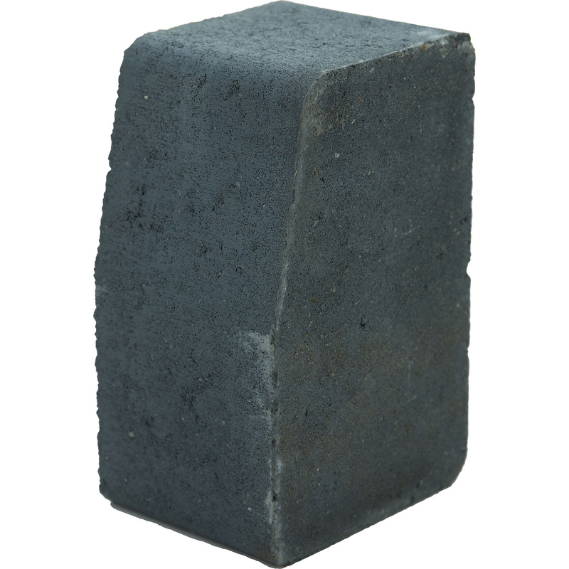 Marshalls Keykerb Large Bullnosed Radius Charcoal 100 x 127 x 200mm