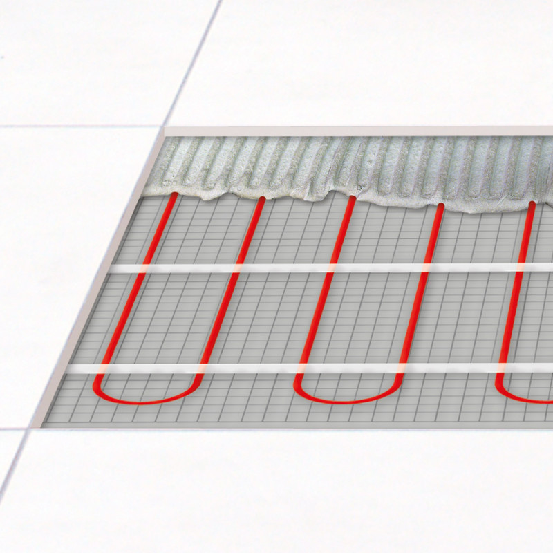 Klima Underfloor Heating Mat 1.0m2 (0.5m x 2m)