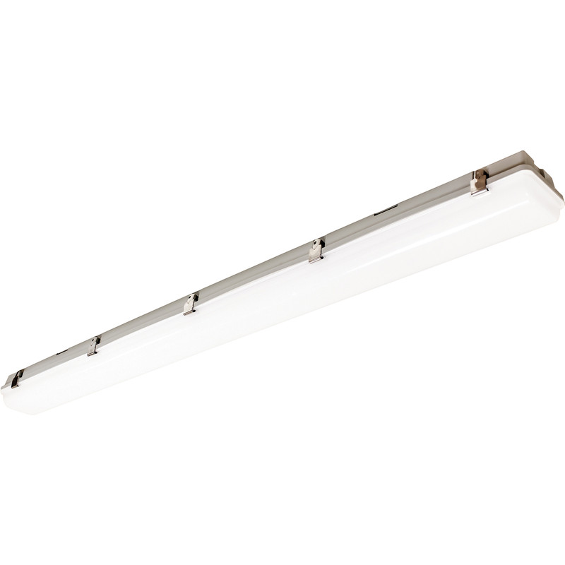 Integral LED Tough Shell IP65 IK08 Weatherproof Batten Emergency Single 6FT 38W 1734mm 4560lm