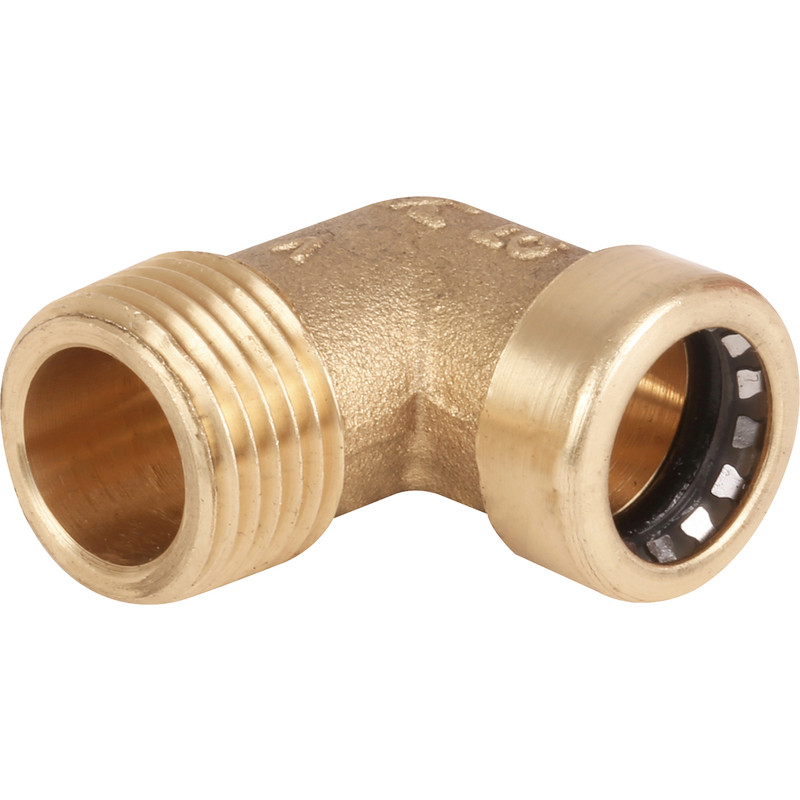 Pegler Yorkshire Tectite Sprint MI Elbow 15mm x 1/2"