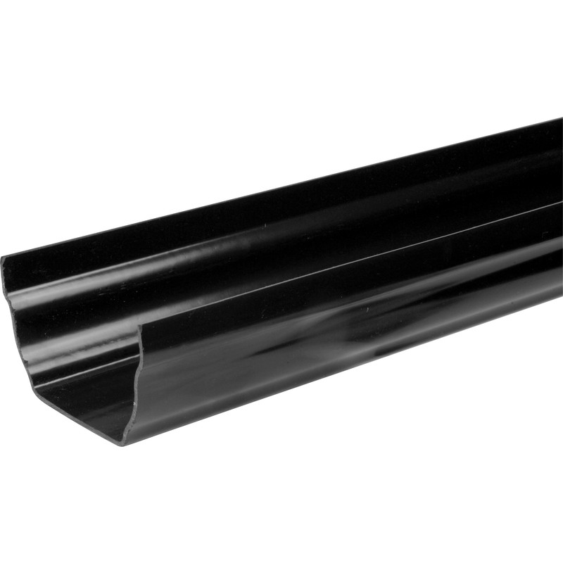 120mm Ogee Gutter 12m Black 3m Lengths