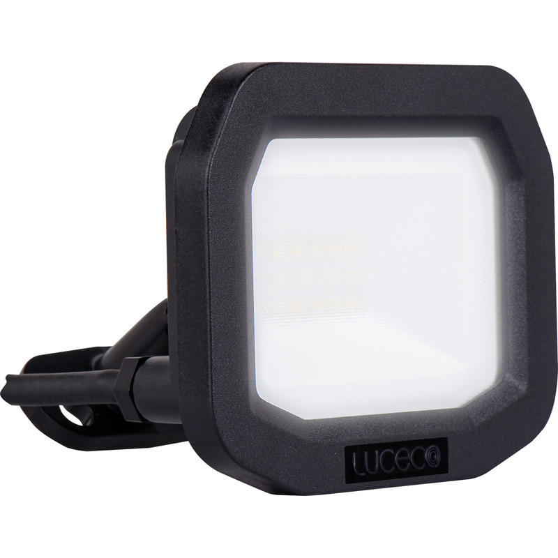 Luceco IP65 LED Slimline Floodlight 10W 1200lm Cool White