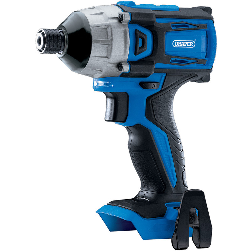 Draper D20 20V Brushless 1/4" 180Nm Impact Driver Body Only