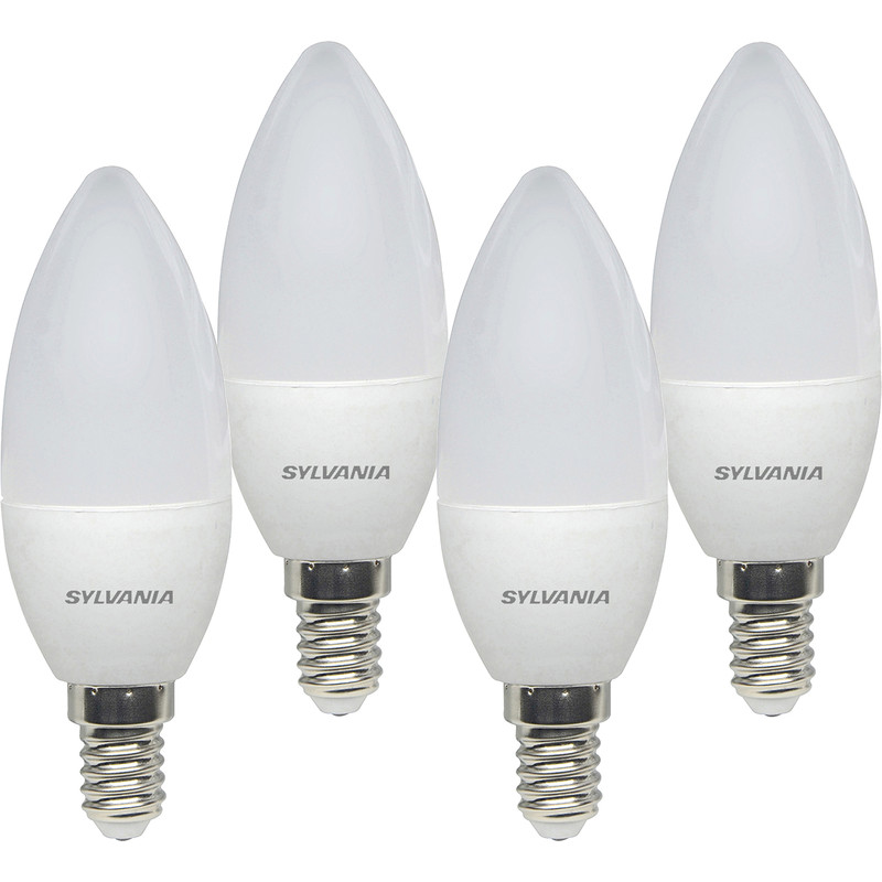 Sylvania LED Frosted Candle Lamp 5W SES (E14) 470lm