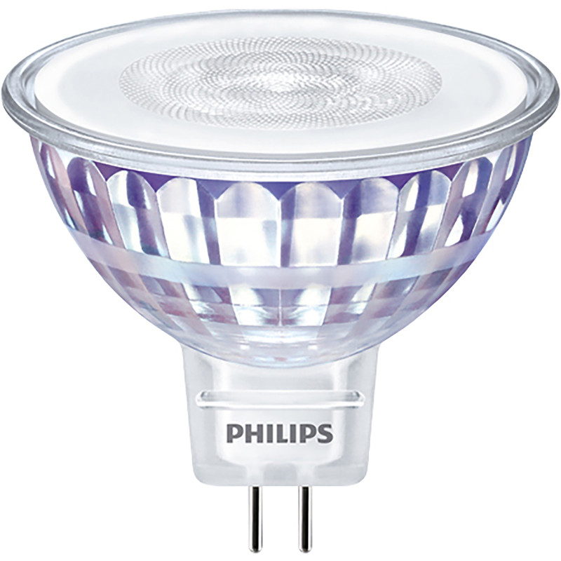 Philips LED 12V MR16 Lamp 7W Warm White 621lm
