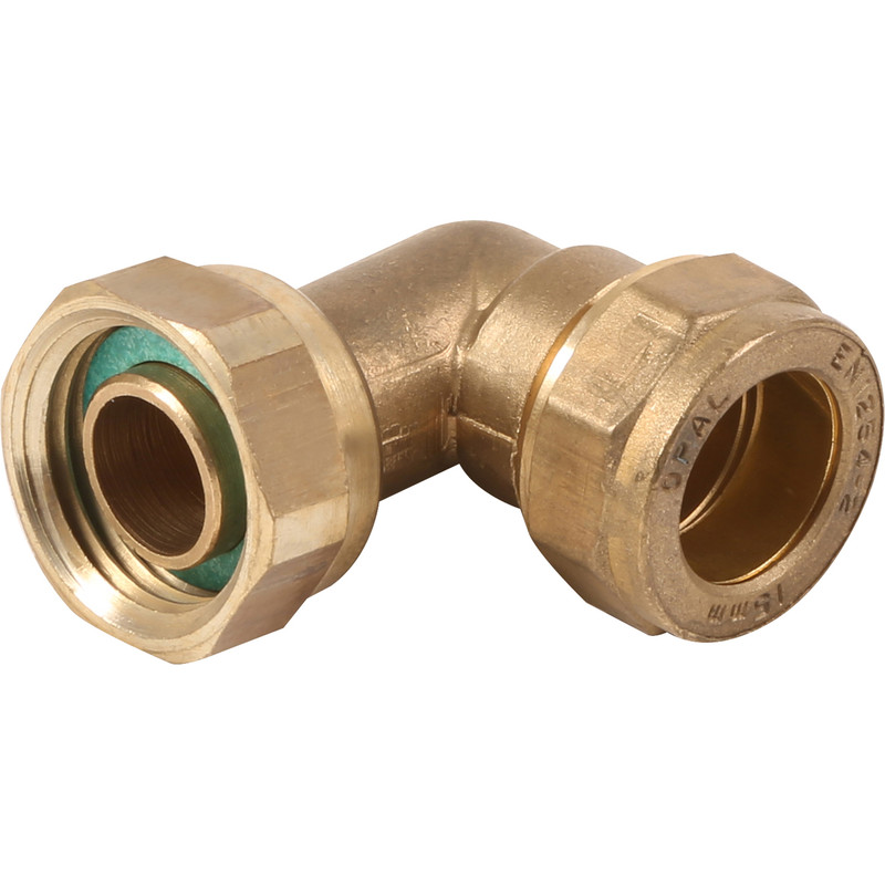 Made4Trade Compression Bent Tap Connector 15mm x 1/2"