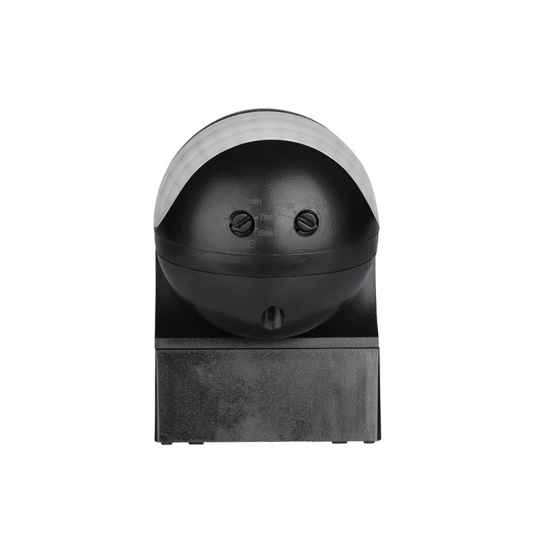 V-TAC PIR Motion Sensor IP44 Black 12m