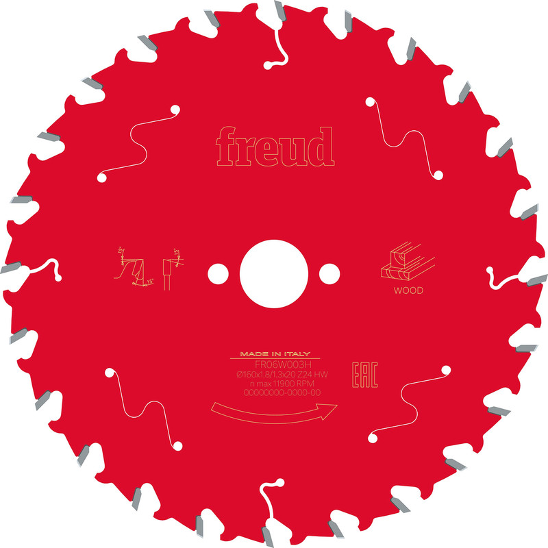 Freud  Circular Saw Blade 160 x 20 x T24