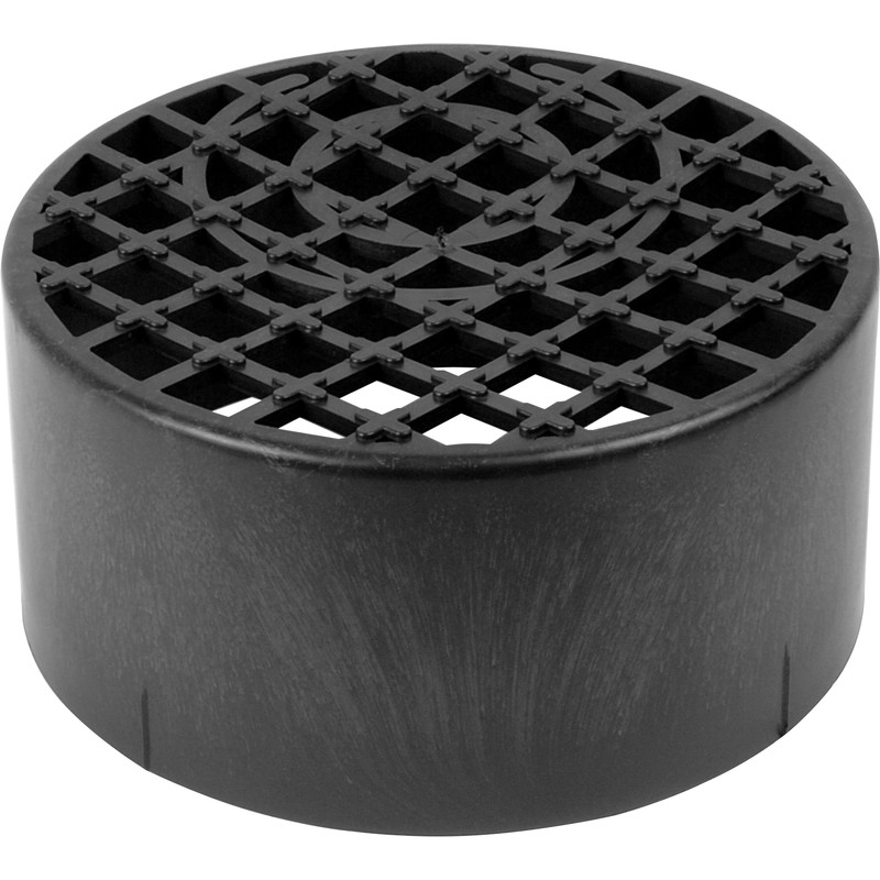 Round Gully Grid Black