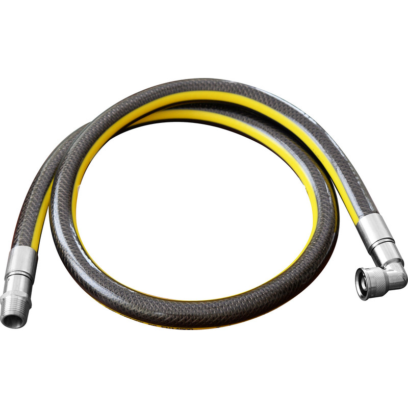 Salvus Micropoint Gas Hose 4ft Angled NG & LPG